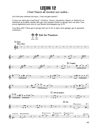 Fast Track Saxophone 1 - Edition française - Blake Neely - Partition